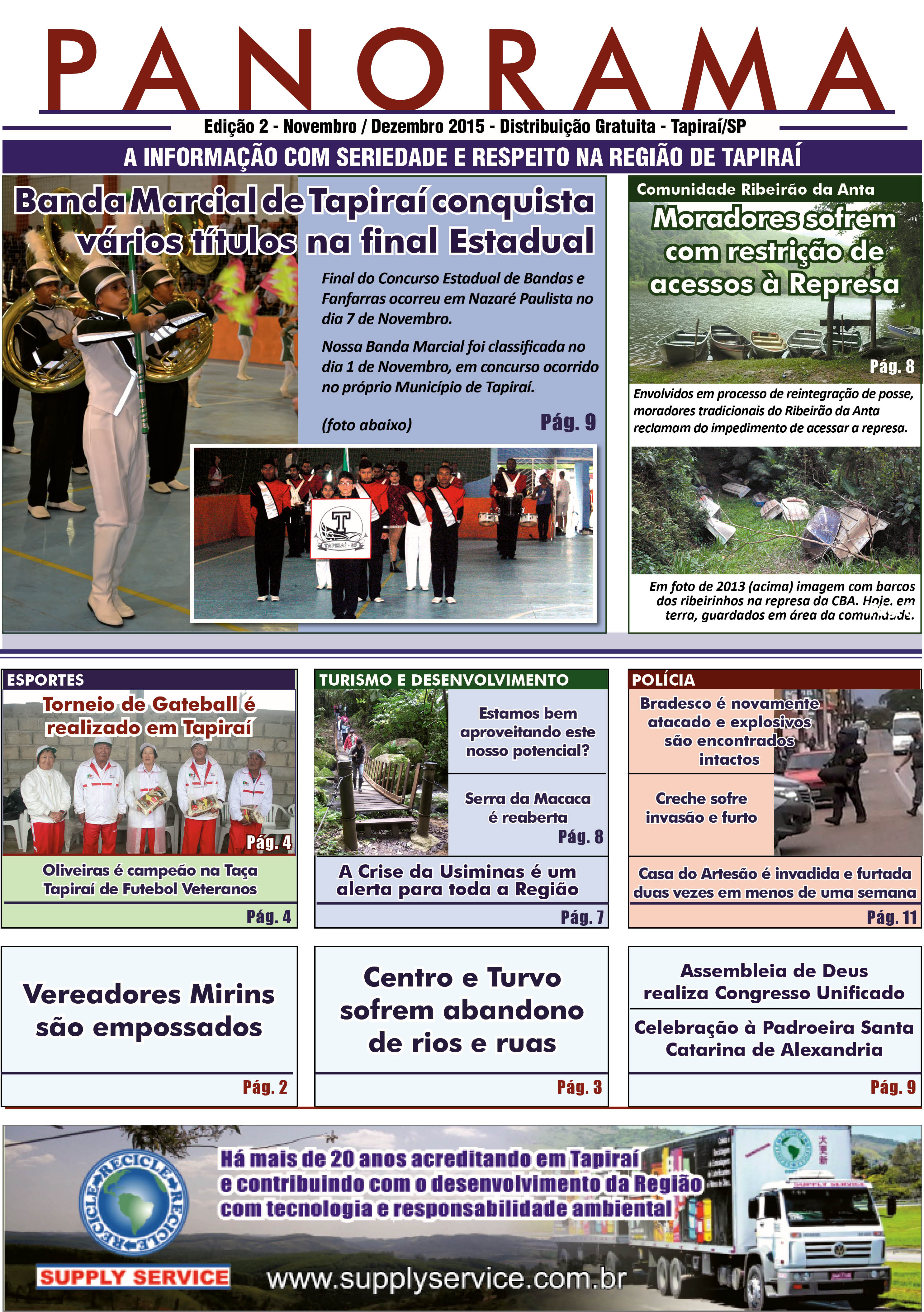 Jornal PANORAMA Ed. 02 - Novembro de 2015