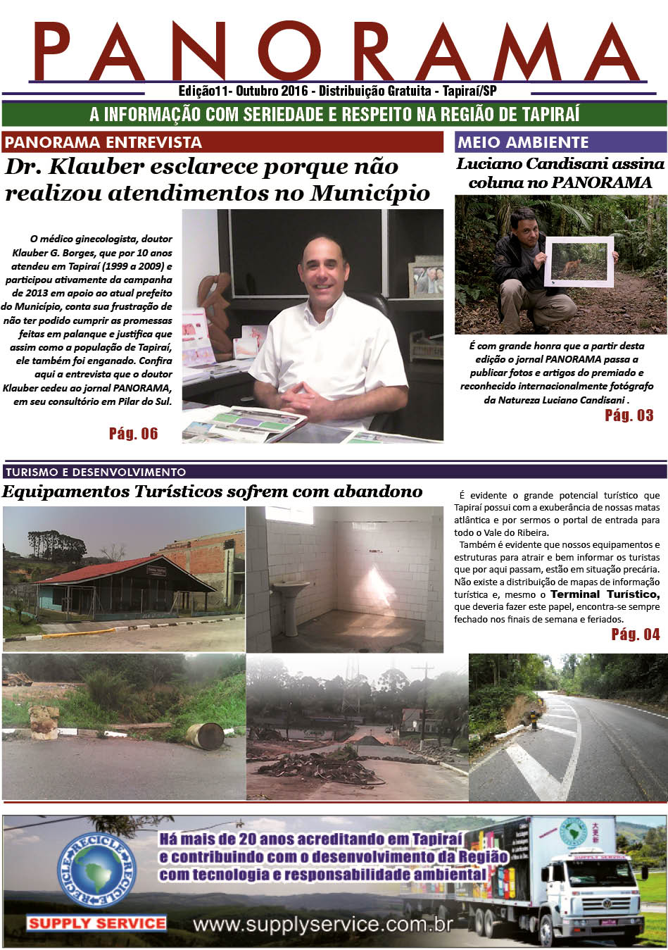 Jornal PANORAMA Ed. 11 - Outubro de 2016