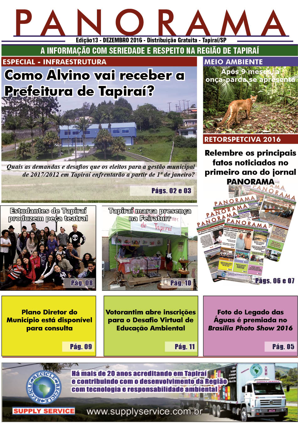 Jornal PANORAMA Ed. 13 - Dezembro de 2016