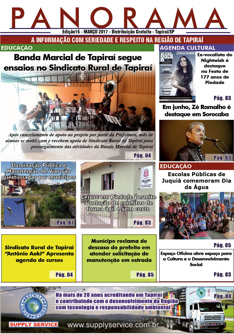 Jornal PANORAMA Ed. 16 - Abril de 2017