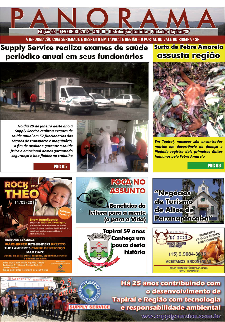 Jornal PANORAMA Ed. 26 - Fevereiro de 2018