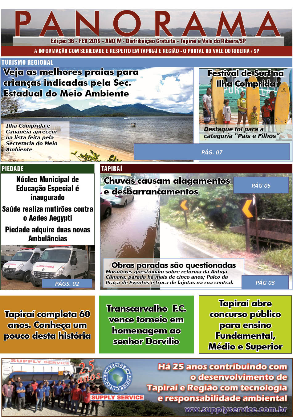 Jornal PANORAMA Ed. 36 - Fevereiro de 2019