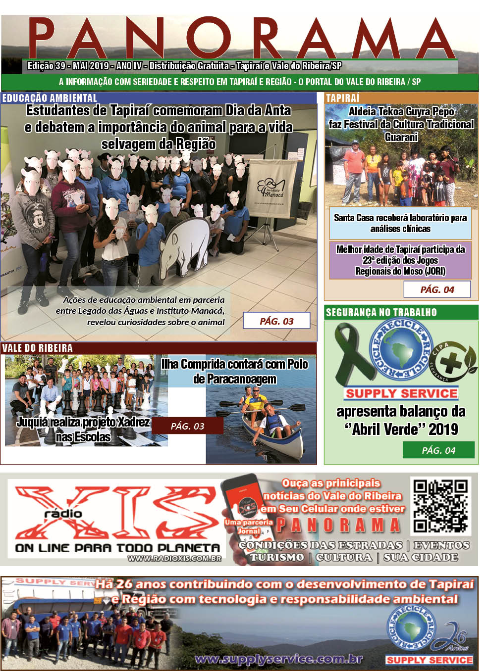Jornal PANORAMA Ed. 39 - Maio de 2019