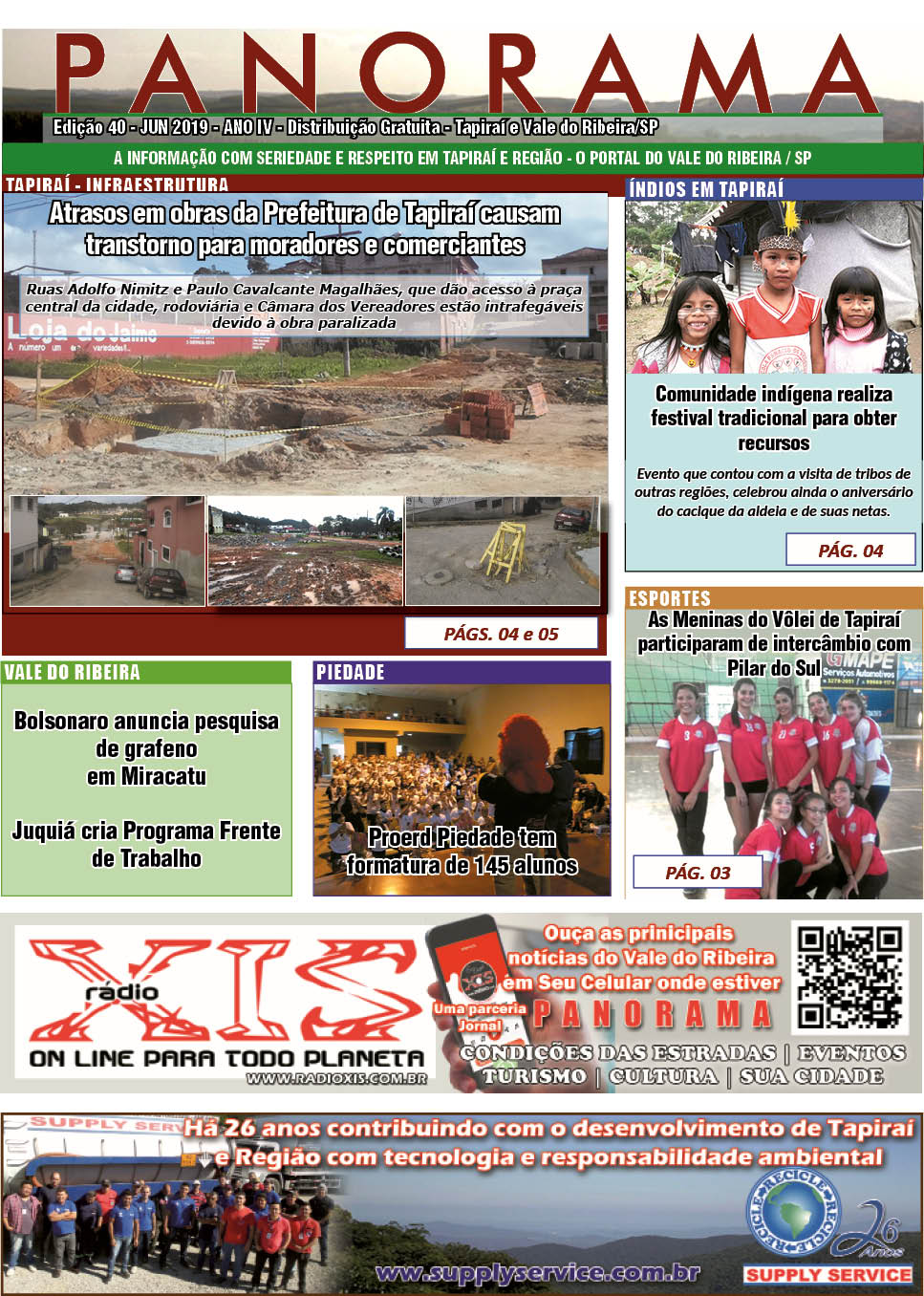 Jornal PANORAMA Ed. 40 - Junho de 2019