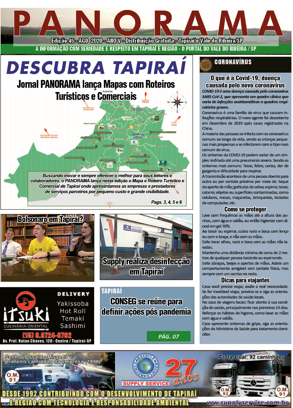 Jornal PANORAMA Ed. 45 - Maio de 2020