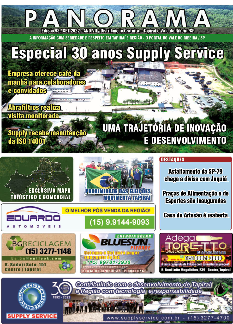 Jornal PANORAMA Ed. 53 - Setembro de 2022