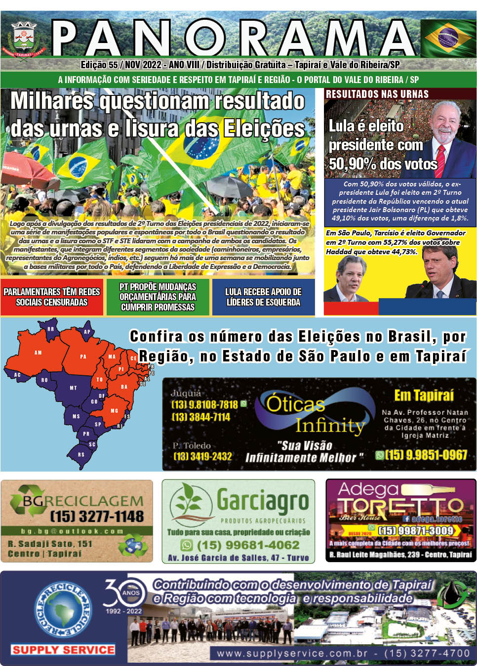 Jornal PANORAMA Ed. 55 - Novembro de 2022