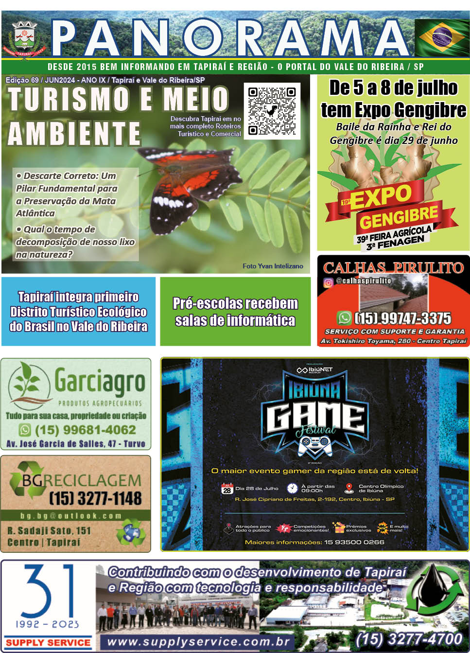 Jornal PANORAMA Ed. 69 - Junho de 2024