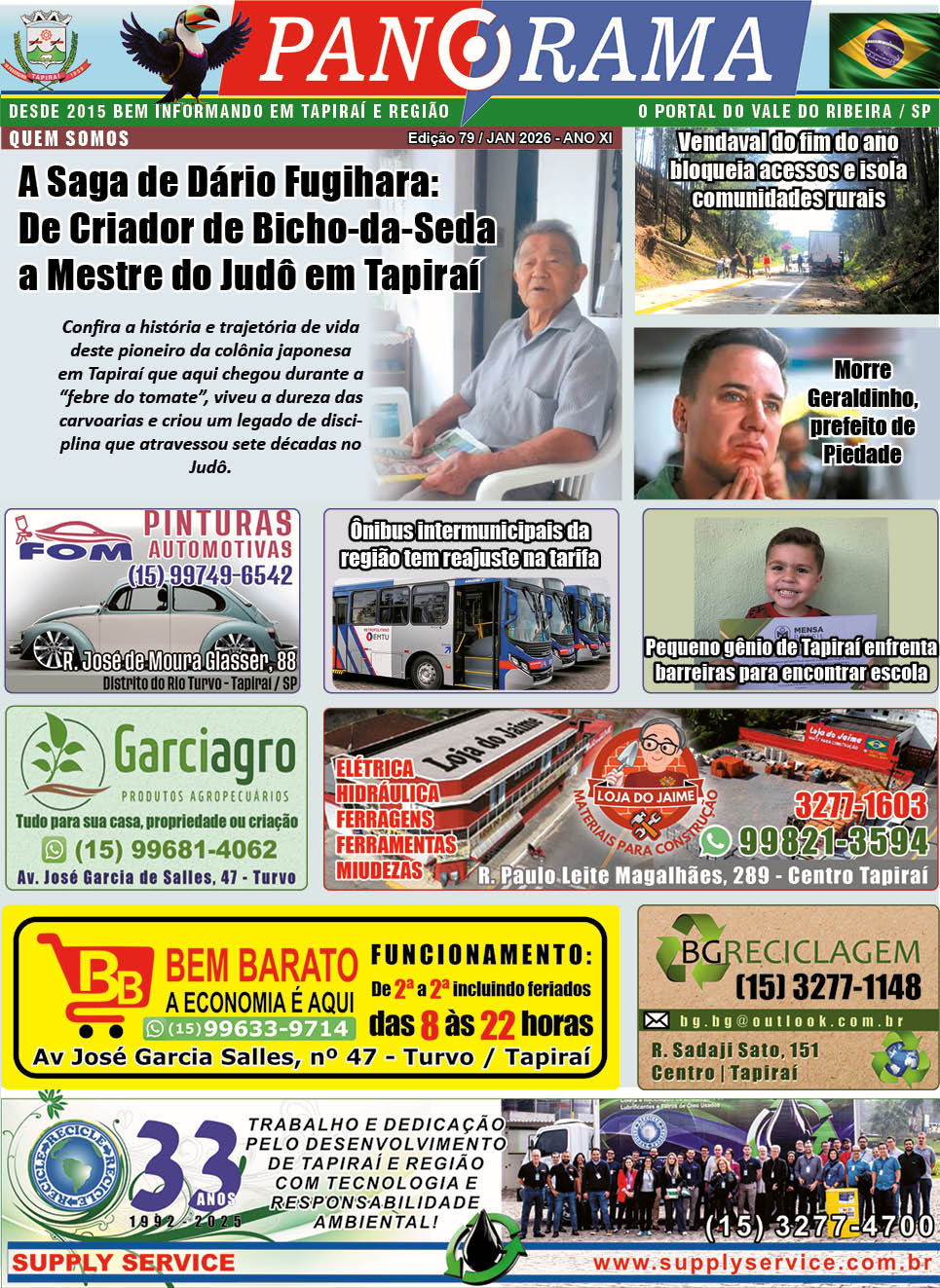Jornal PANORAMA Ed. 79 - Janeiro de 2026