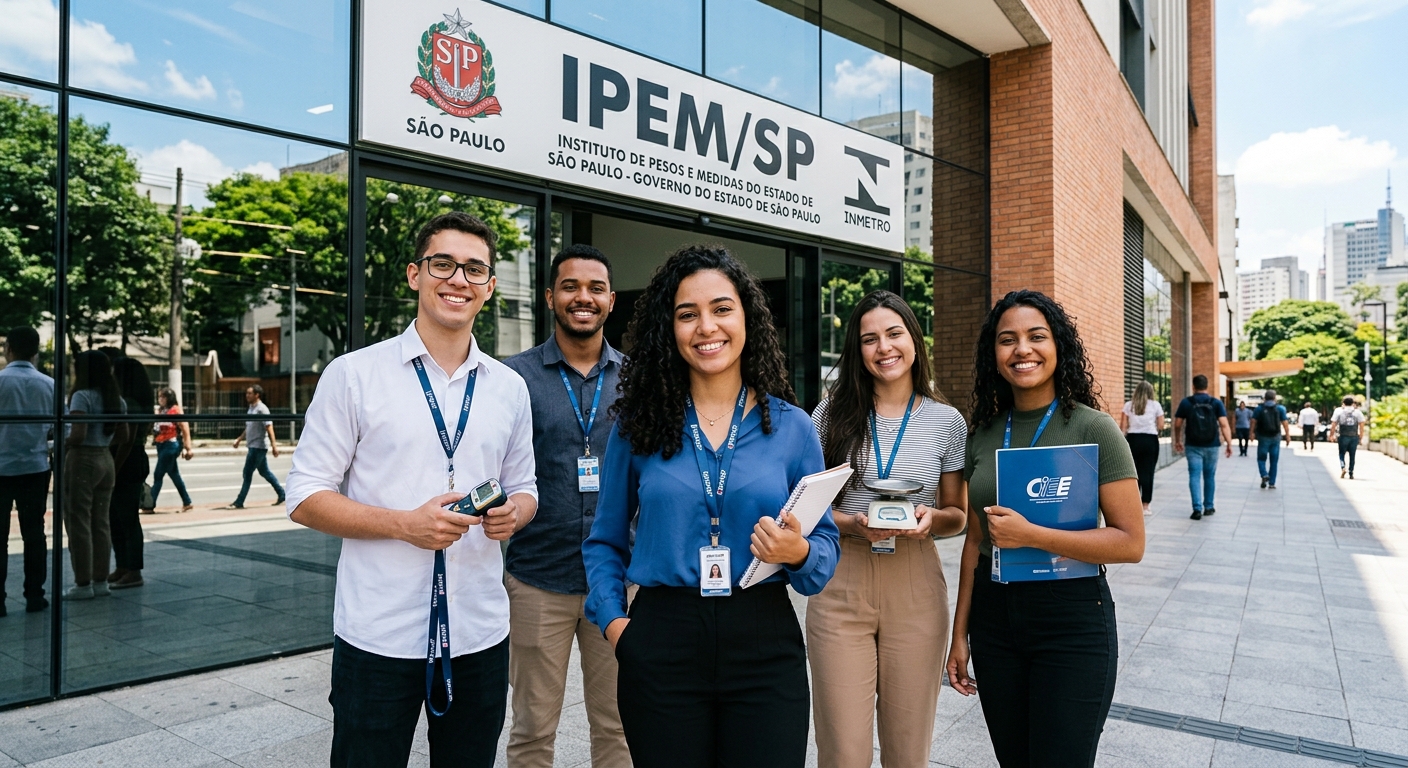 Ipem/SP abre processo seletivo para vagas de estágio em diversas regiões do Estado